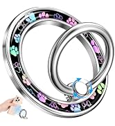LISEVO Phone Ring Holder Compatible with MagSafe - Magnetic Cell Phone Grip Women Girls Magnet Re...