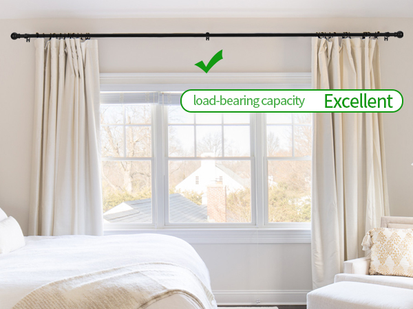 5/8 curtain rods