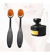 Foundation Makeup Brush,Oval Makeup Brushes and Kabuki Foundation Brush,Foundation Makeup Brush S...