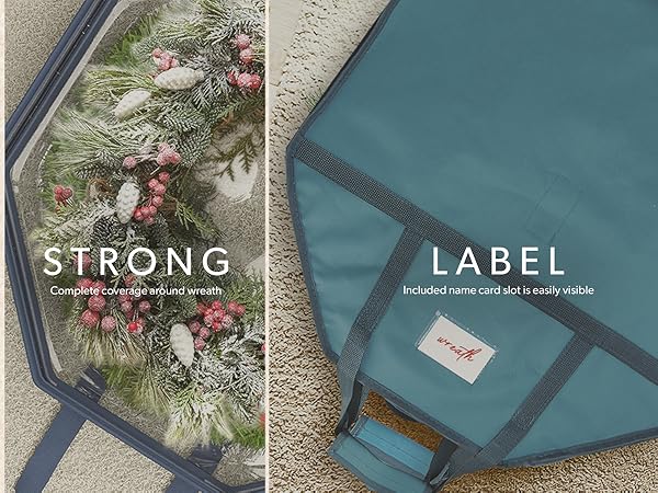 Complete coverage for your wreath