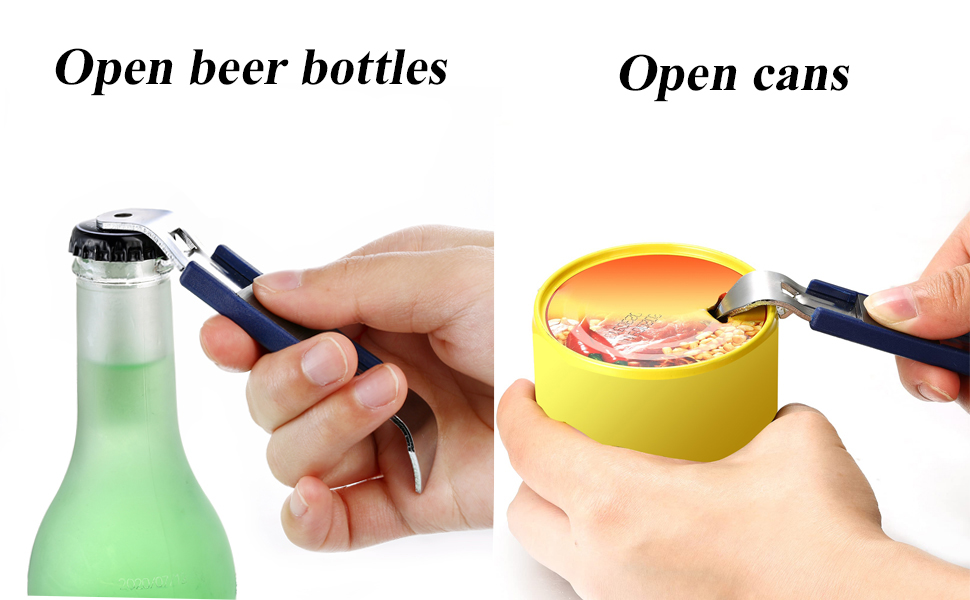 open beer bottle and cans