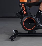 CYCPLUS T7 Resistance Trainer Smart Bike, Space-Saving, 2200W Brushless Motor, 20% Gradient Simul...