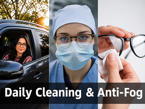 antifog wipes