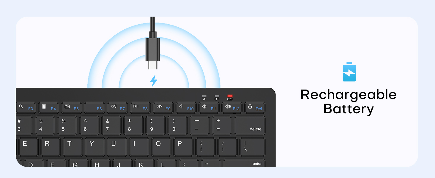 Bluetooth Keyboard for iPhone iPad