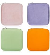 TRODANCE Plush Velvet Travel Jewelry Case Organizer, Small Travel Jewelry Box,Portable Jewelry Bo...