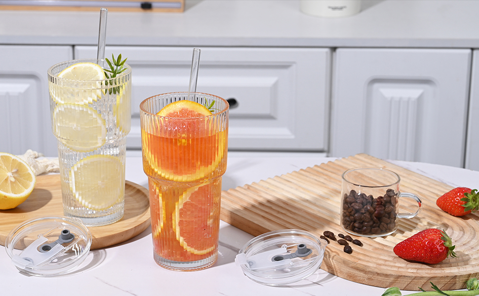 Glass cups