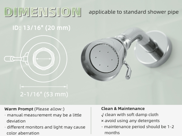 apply to shower pipe