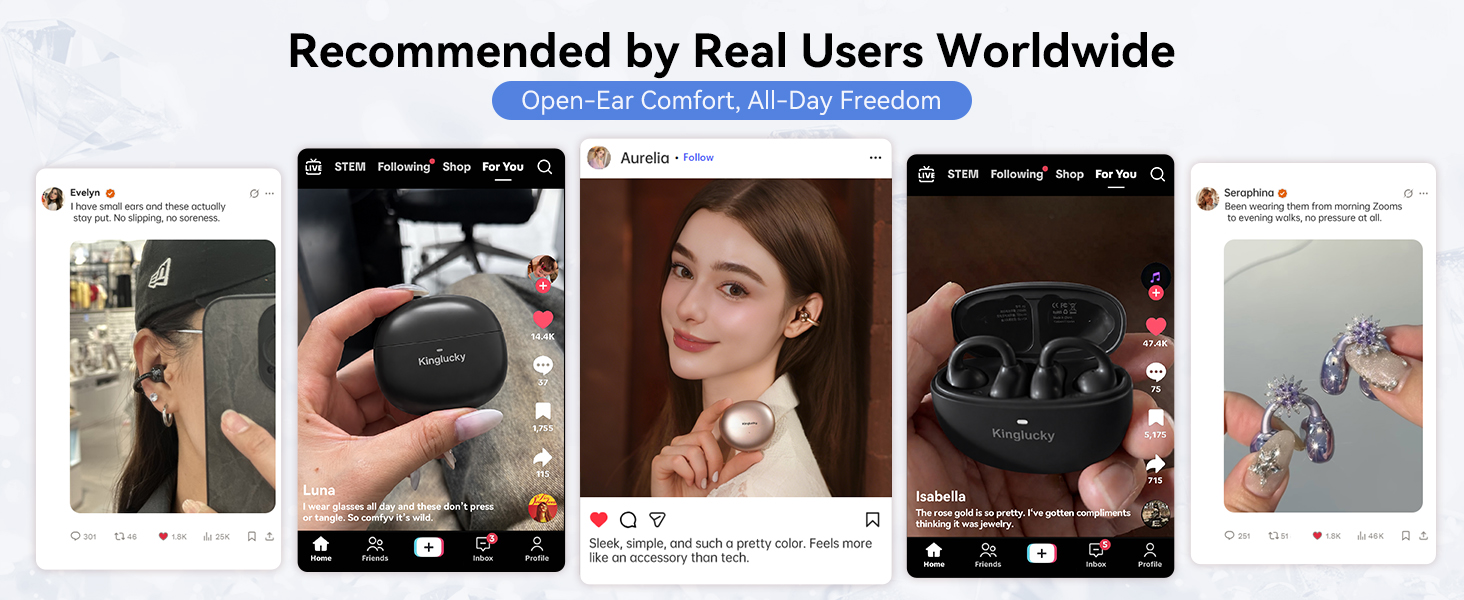 open earbuds