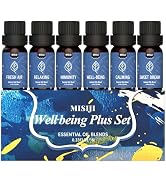 MISIJI Essential Oils for Diffuser for Home-Wellbeing Essential Oil,Diffuser Oils for Aromatherap...
