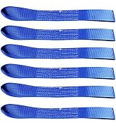 Cartman Soft Loop Motorcycle Tie Down Straps 1.7"x 17" Length - 10,000lb Max Breaking Strength, H...