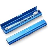Oralphi Aluminum Toothbrush Travel Case, Portable Travel Toothbrush Holder, Durable Manual Toothb...
