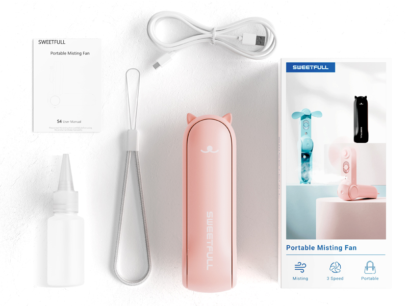 rechargeable fan portable