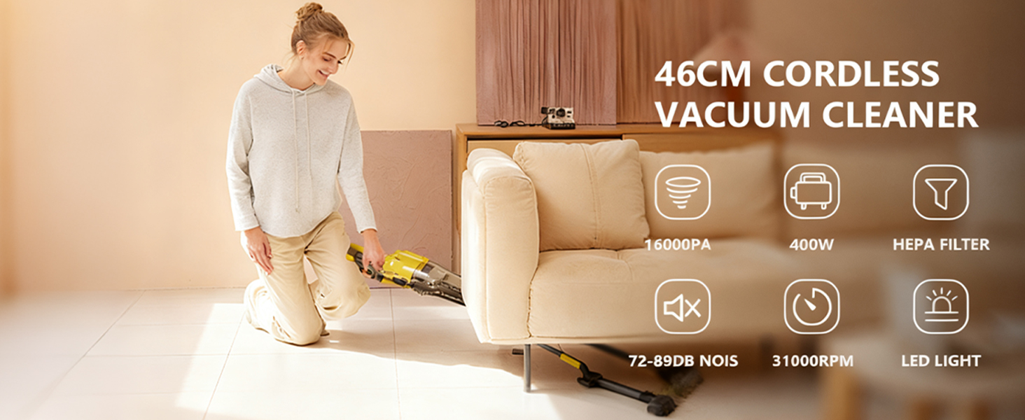 Compatible wih dewalt cordless vacuum