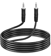 SLLEA 3.5mm 6FT Male to Male AUX in Cable Audio Line Out to Audio in Cord for Bose Companion 20 M...