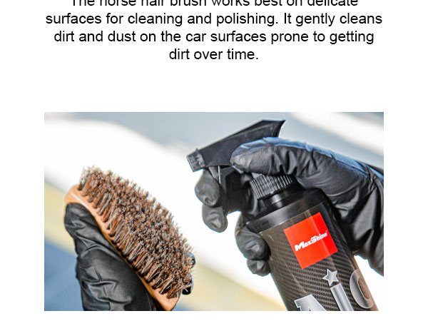 car interior cleaning brush