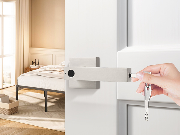 smart door handle lock