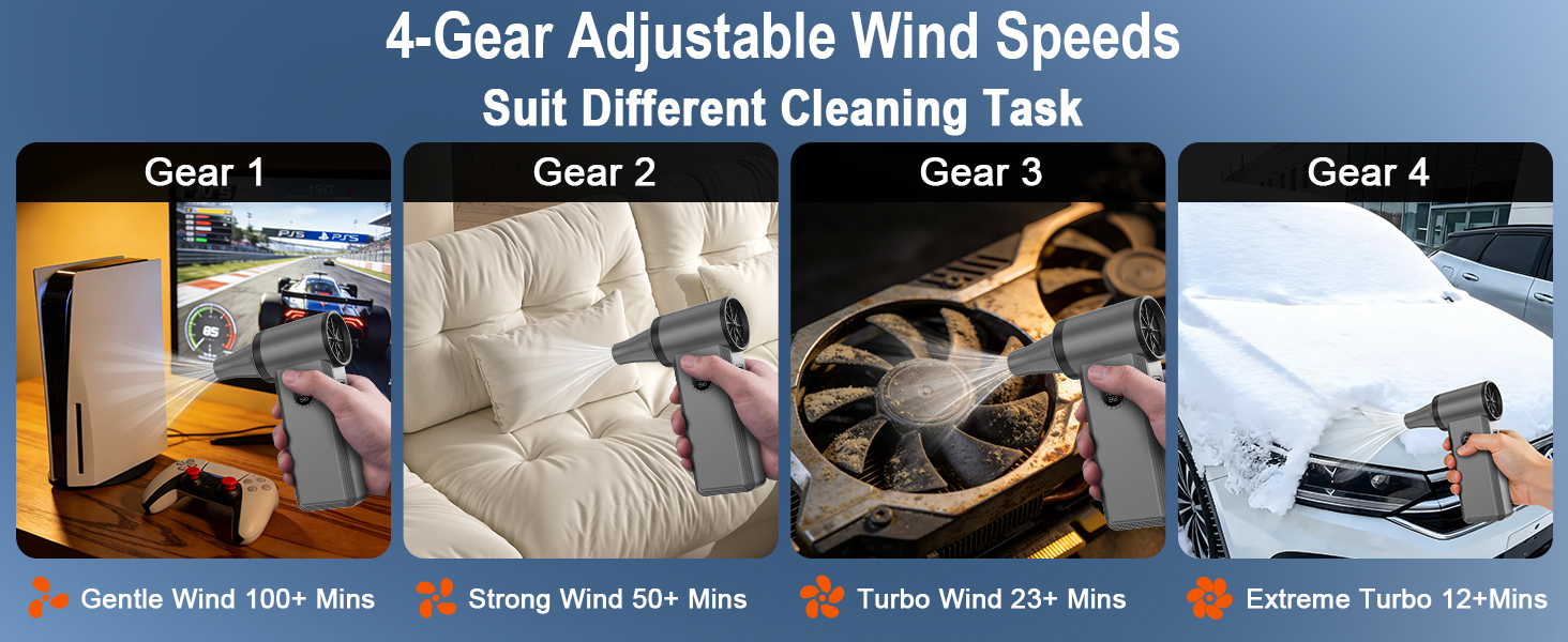 Adjustable Air Duster; pc air duster; computer air duster; car duster; ps5 cleaning kit