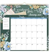 2027 Calendar - 2027 Wall Calendar with Pockets, 12'' x 11.4'' | Jan. 2027 - Dec. 2027, Big Pocke...