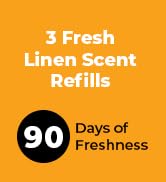 stick on air fresheners, trash can odor control, air freshener stick on, stick ups air freshener