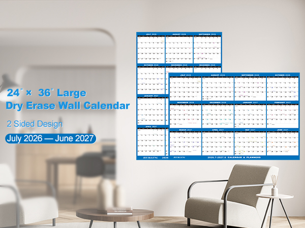 Academic Wall Calendar