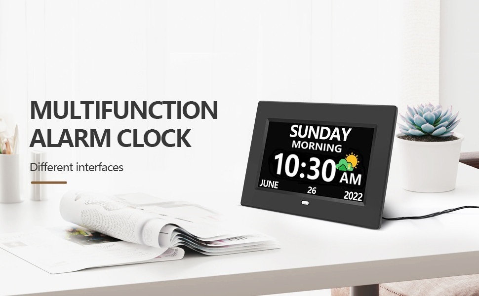 digital clock for elderly
