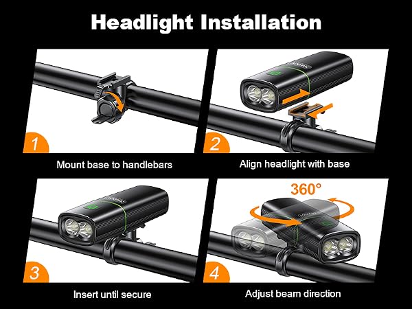 bike lights for night riding
