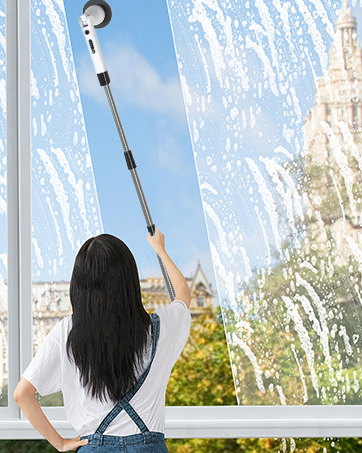 electric brush cleaner for bathroom