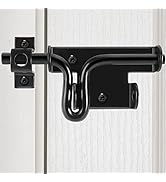 Door Lock Bolt Gate Latch - Heavy Duty Fence Slide Latches Outdoor Doors Latches Hardware Vinyl G...