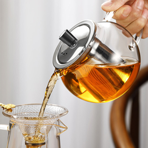 glass teapot