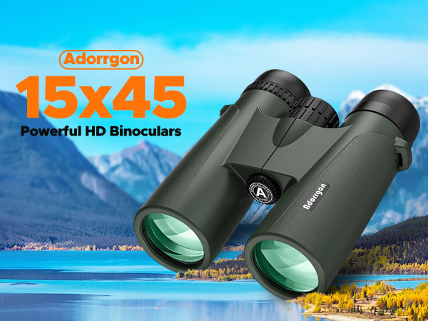 Adorrgon 15x45 Binoculars for Adults for Bird Watching