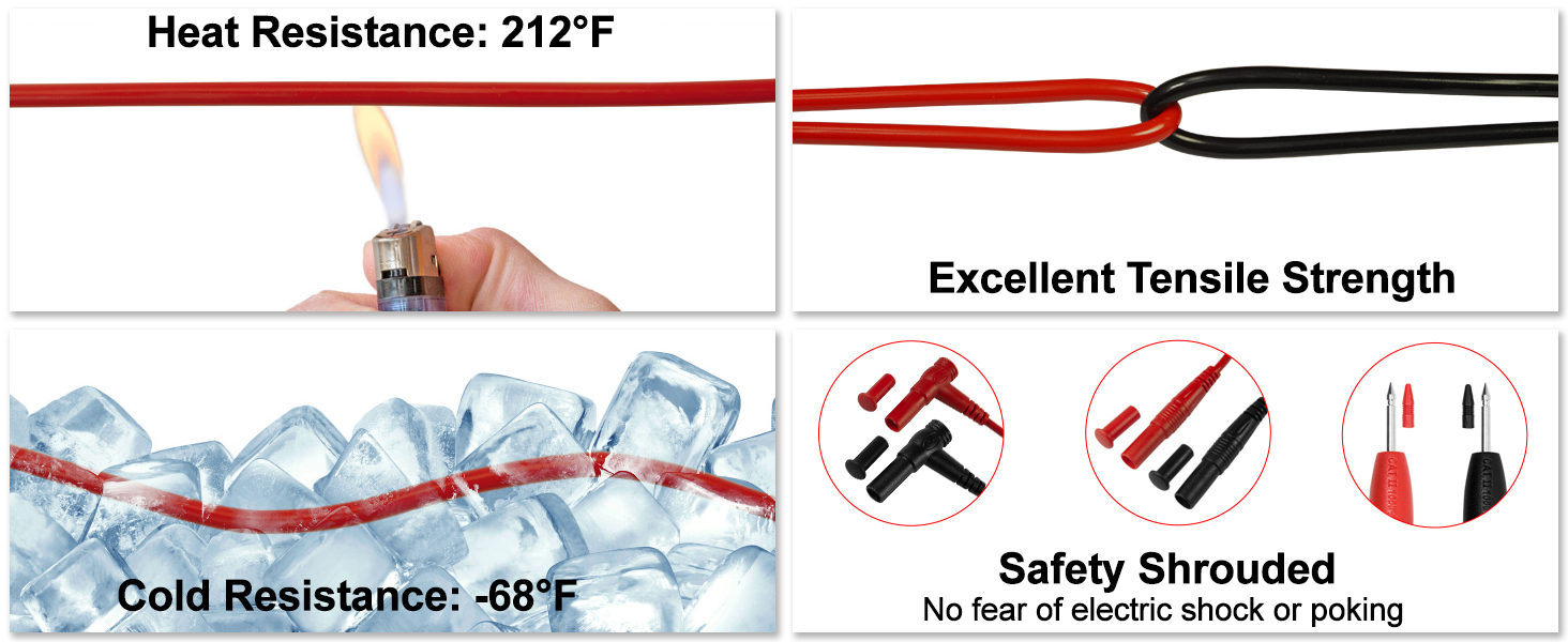 Multimeter Test Leads Kit4