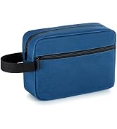 Elviros Travel Toiletry Bag for Women and Men, Lightweight Makeup Bag Hanging Dopp Kit with Shavi...