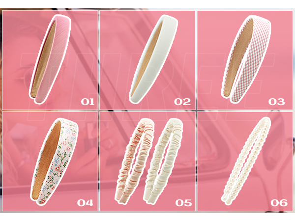 Non Slip Pearl Headband Flower Head Bands Cute Head Band Wide Hairbands for Girls
