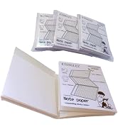 KTENGLEZ Sticky Notes 3x3.5,60 Sheets (20 Sheets Each in Blank/Horizontal/Square) Per Sticky Pad,...