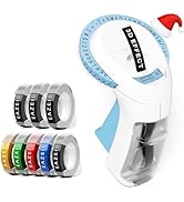EazeID Label Maker Machine with 8PK Color Tapes Embossing, 3D Embossed Label Maker, Retro Embosse...