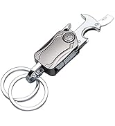 gsiollvderbarley key chain,keychain clip,Universal Key Fob Keychain Holder for Men and Women,360 ...