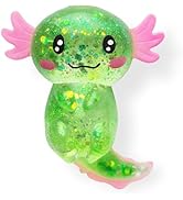 Axolotl Squishy Stress Relief Toy Glitter Fidget Toys Cute Malt Sugar Axolotl Toy Fidget Toys Adu...