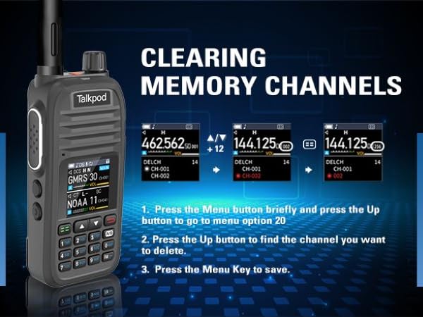 Clearing Memory Channels