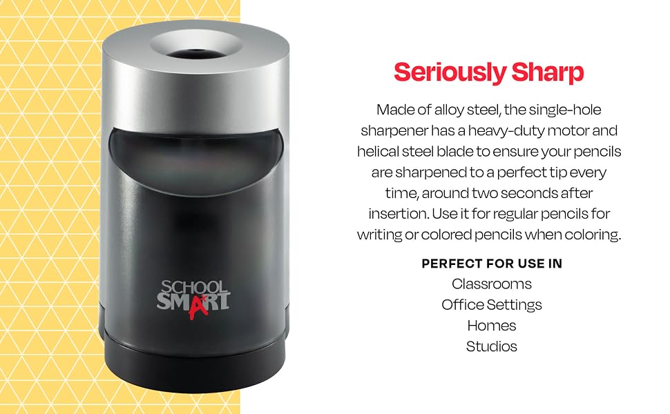 Vertical Pencil Sharpener 6x4in Electric