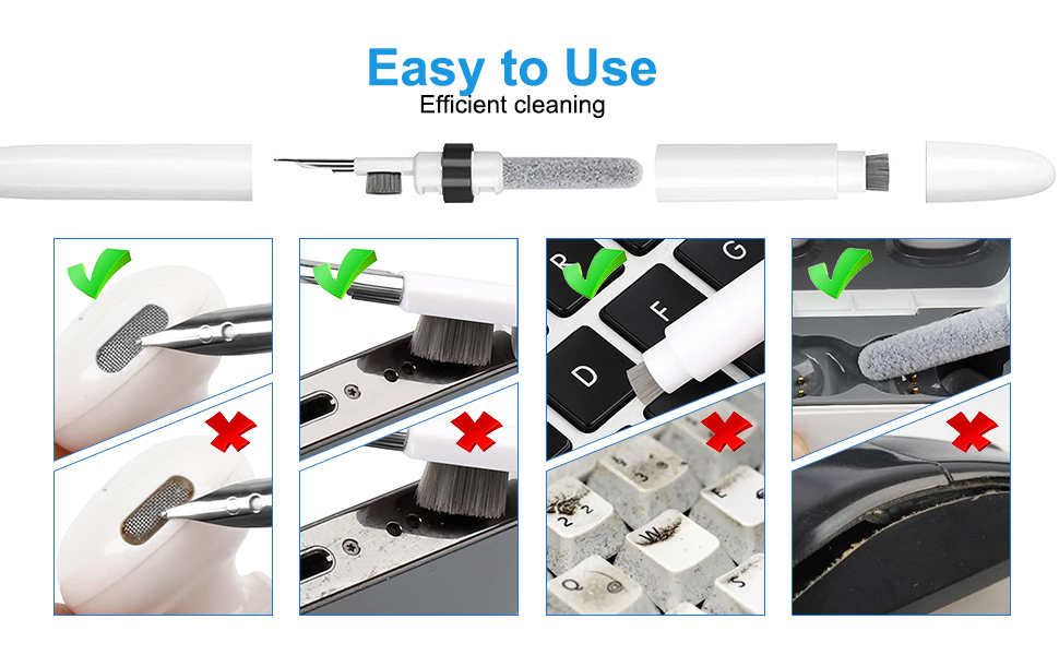 GOALSEN earbud cleaning kit A+3 Black
