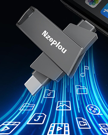 Flash Drive for iPhone iPad Back up Photo Stick Storage Memory USB Thumb