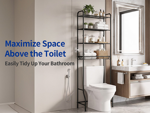 over the toilet storage rack, bathroom storage,bathroom organizer