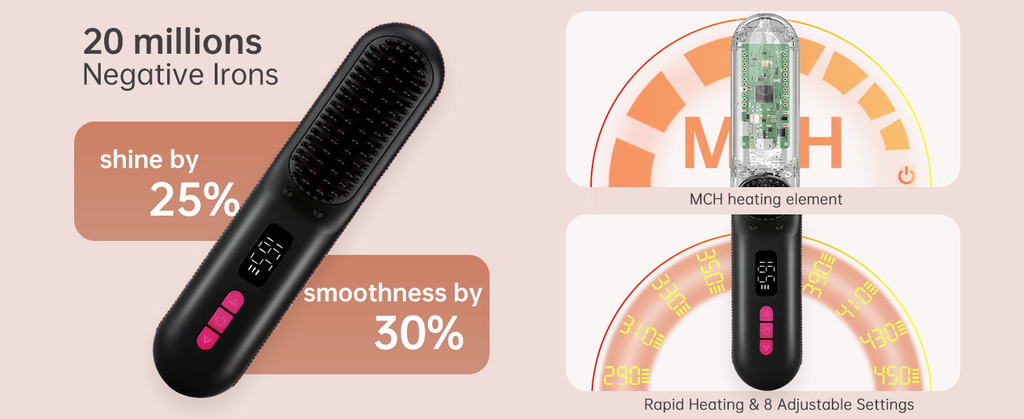 hair iron straightener