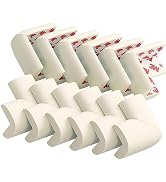 12 Pack Corner Protector Baby Proofing Edge and Corner Guards, Soft Safety Pre-Taped Rubber Foam ...