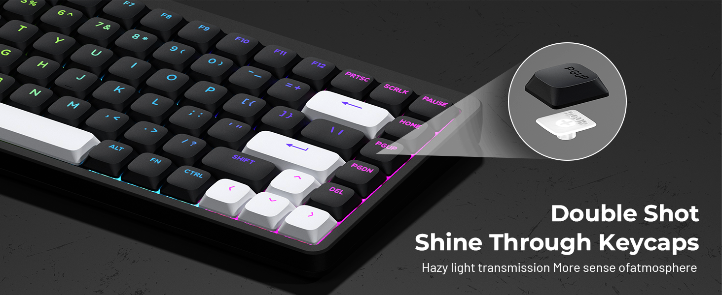 double shot keycaps