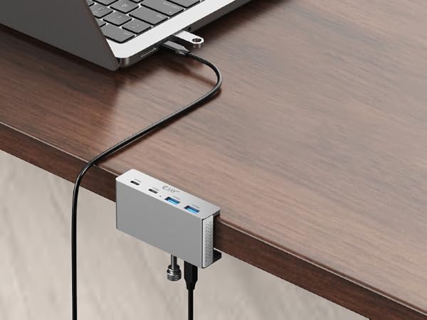 usb hub desk mount