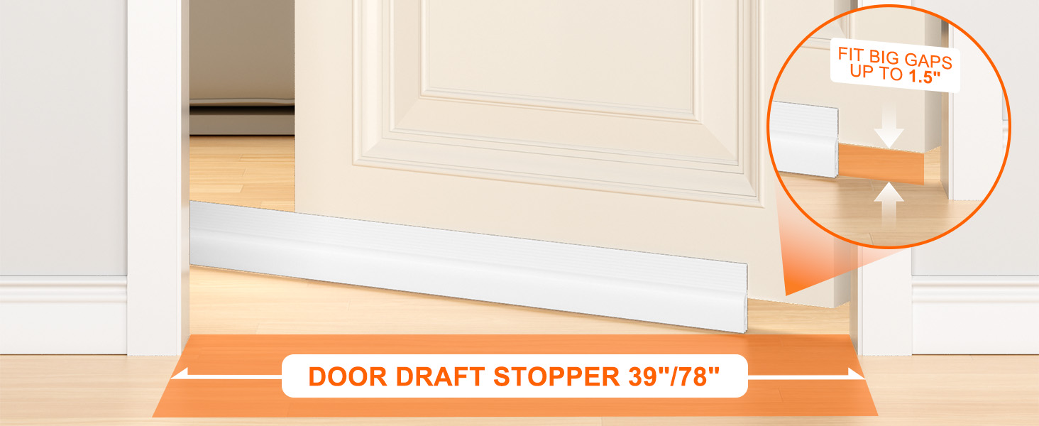 door draft stopper