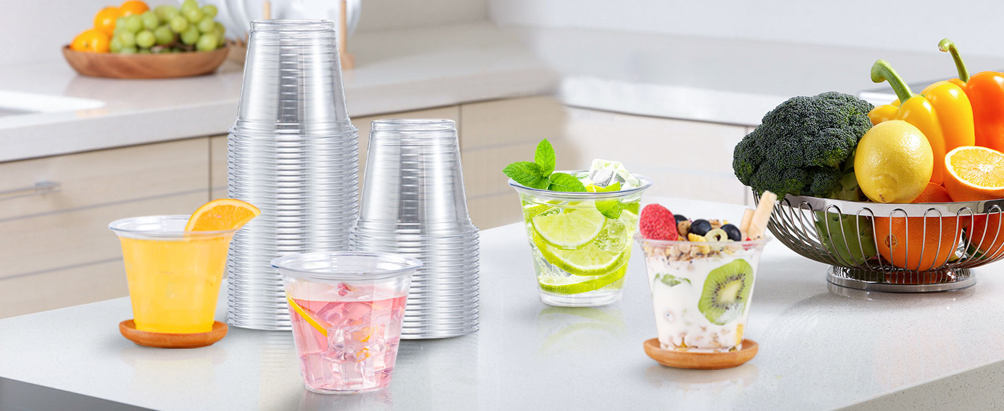 Lamosi small Disposable plastic disposable cups