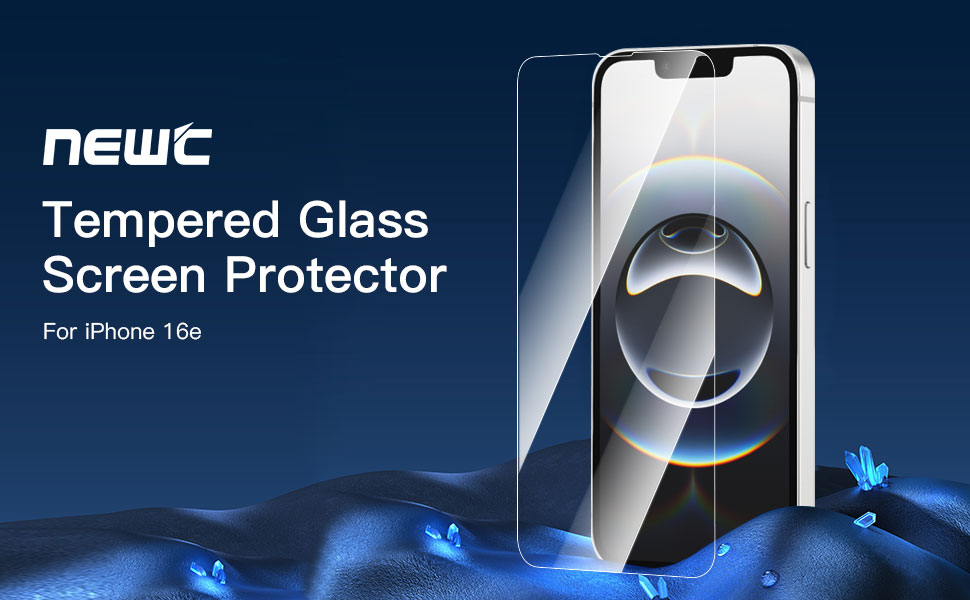 Tempered Glass Screen Protector for iPhone 16e