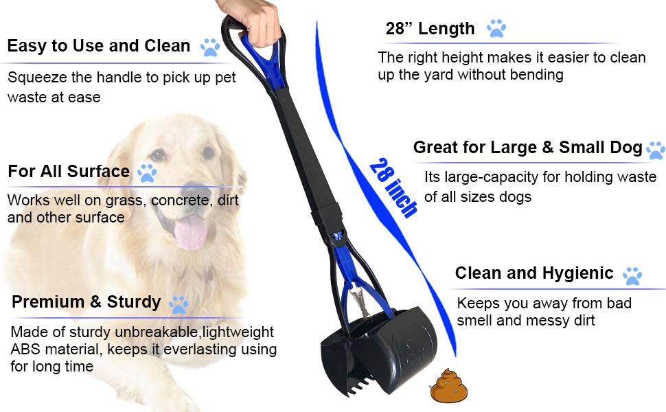 poop scooper for large dog pooper scooper for grass yard dog poop scooper dog poop scooper one piece